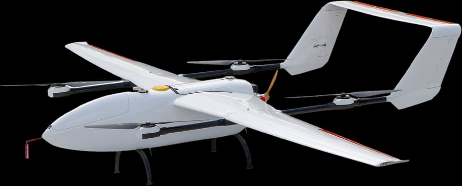 Bezzałogowy statek powietrzny G2-VTOL z wirnikami do pionowego startu