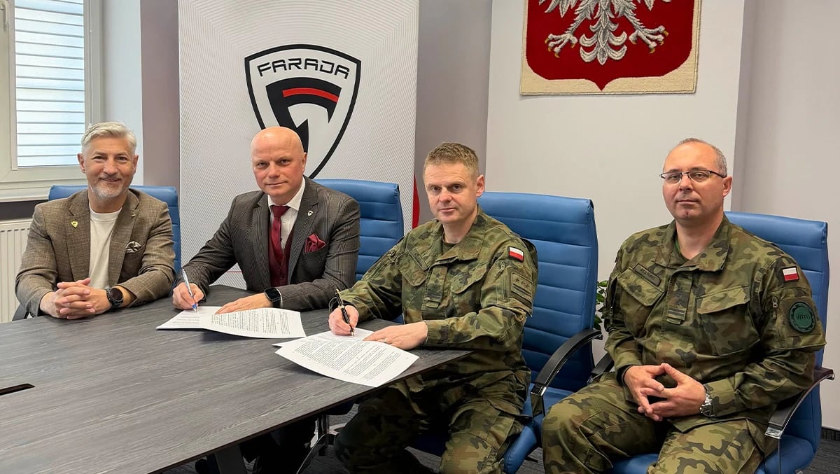 Podpisanie umowy z Wojskowym Instytutem Technicznym Uzbrojenia